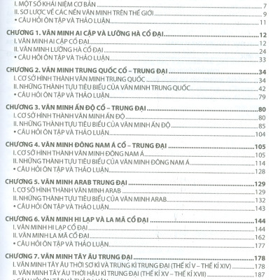 Sách - Giáo trình Lịch sử văn minh thế giới