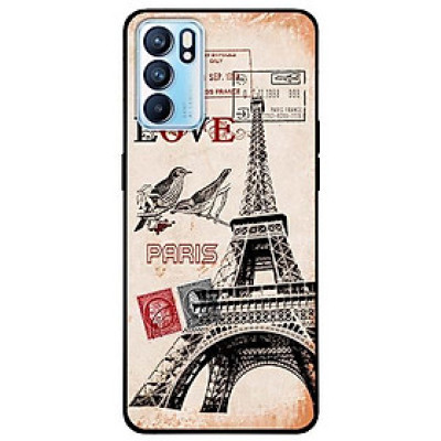 Ốp lưng dành cho Oppo Reno 6 - Reno 6 Z mẫu Tem Paris