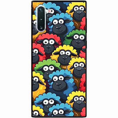 Ốp lưng cho Samsung Note 10 - Note 10 Plus - Note 20 - Note 20 Ultra - Họa Tiết Cừu - Hàng Chính Hãng