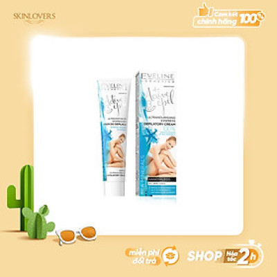 Kem tẩy lông chiết xuất khoáng chất biển dành cho mọi loại da ACTIVE EPIL EVELINE (Tay, chân)