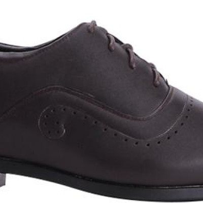 Giày Nam Tăng Chiều Cao Cột Dây Huy Hoàng HT7719 - Nâu