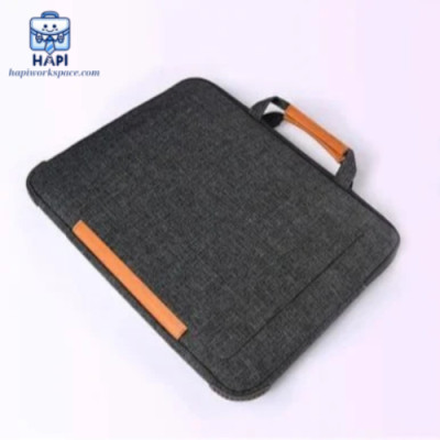 Túi chống sốc hàng chính hãng WiWU Smart Stand Sleeve Wi-SSS 15.4 inch tích hợp giá đỡ tản nhiệt gấp gọn - siêu tiện lợi
