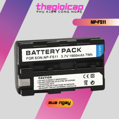 Pin Cho Máy Ảnh Sony NP-FS11 Dành Cho Máy Ảnh DCR-PC1 PC2 PC4 PC5 DSC-F55K P1 P20 - Hàng Nhập Khẩu