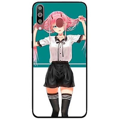 Ốp lưng dành cho Samsung M30 mẫu Cô Gái Anime Tóc Hồng
