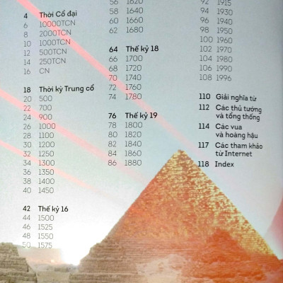 Lịch Sử Thế Giới Theo Dòng Sự Kiện - Từ Thời Đồ Đá Tới Thời Hiện Đại - Bìa Cứng