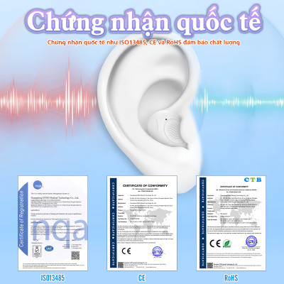 Máy trợ thính đeo trong tai Funmic EN-IA102A - Loại đeo 2 tai