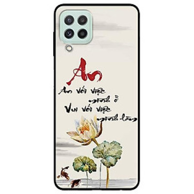 Ốp lưng dành cho Samsung A22 - Samsung S21 FE mẫu An Sen Trắng