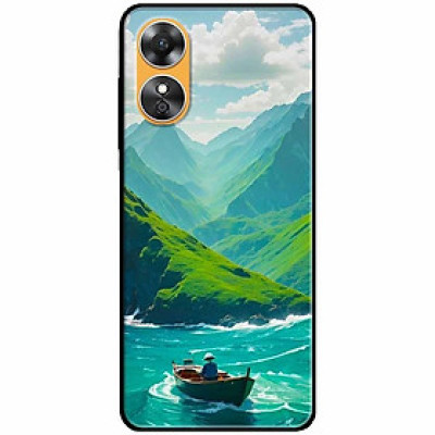 Ốp lưng cho Oppo A15 - A15S - A17 - A17K - A57 4G - A94 5G - A95 5G - Lênh Đênh Giữa Đời - Hàng Chính Hãng