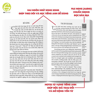 Gió đùa trong liễu - Sách song ngữ kinh điển, có note từ vựng, tặng kèm file nghe