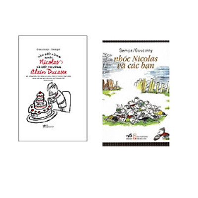 Combo 2 cuốn sách: Vào Bếp Cùng Nhóc Nicolas Và Bếp Trưởng Alain Ducasse + Nhóc Nicolas và các bạn
