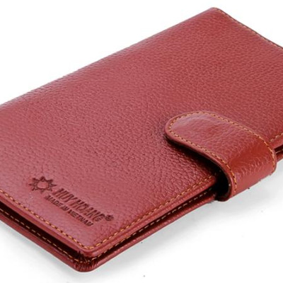 Ví nam da bò dáng đứng nhiều màu Huy Hoàng HT2144-45-46