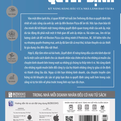 Quyết định: Kỹ năng lãnh đạo hàng đầu của nhà lãnh đạo tài ba - Sách hay mỗi ngày 