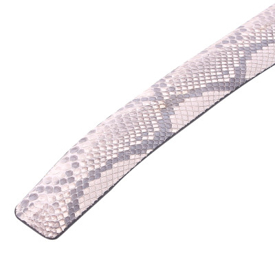 HC4316-17-20-41 - Thắt lưng nam da trăn Huy Hoàng 4P đầu kim màu da nguyên thủy, đen, trắng, nâu