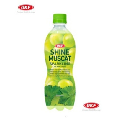 Nước nho mẫu đơn sparkling OKF Hàn Quốc 500ML