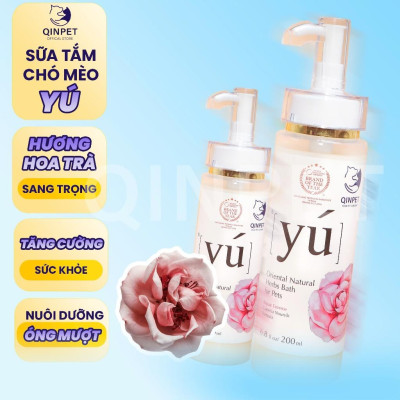 Sữa tắm Yú Cao cấp Phương Đông, chính hãƞg Dành Cho Chó Mèo, Chai Chiết 200ml