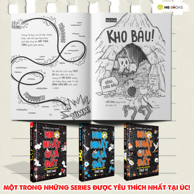 (Bộ 3 cuốn) NHỌ NHẤT QUẢ ĐẤT - Hà Giang Books