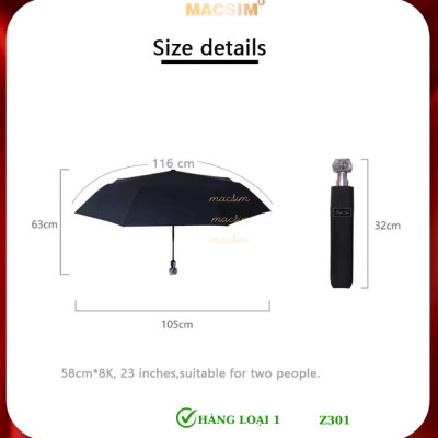 Ô Dù cao cấp Nhãn hiệu Macsim RST Mã Z301