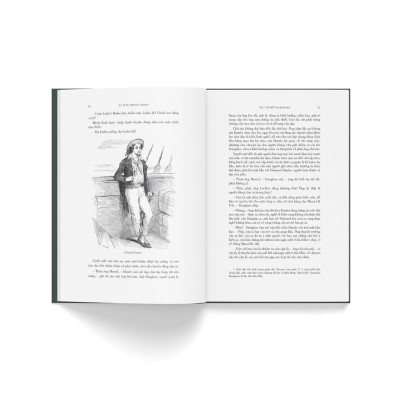 Sách - Bá tước Monte-Cristo, trọn bộ 3 tập, tặng kèm 02 postcards - Đông A