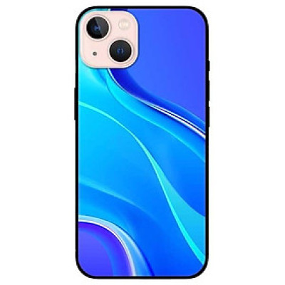 Ốp lưng dành cho Iphone 13 Mini - Iphone 13 - Iphone 13 Pro -  Iphone 13 Pro Max - Đường Cong Xanh