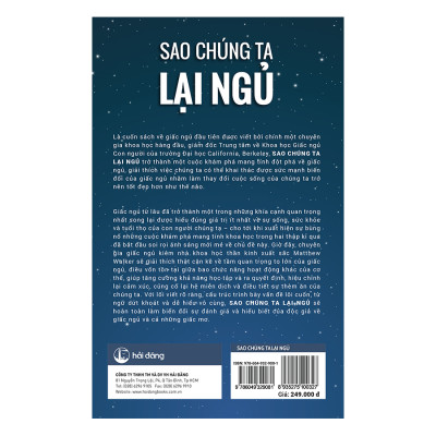 Nghiên cứu về giấc ngủ : Sao Chúng Ta Lại Ngủ