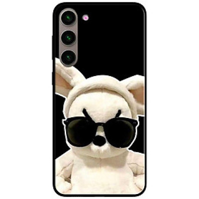 Ốp lưng cho Samsung S21 FE - S23 - S23 Plus - S23 Ultra - S24 - S24 Ultra - Thỏ Kính Đen - Hàng Chính Hãng