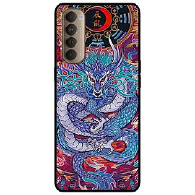 Ốp lưng dành cho Oppo Reno 4 Pro mẫu 12 Con Giáp Thìn