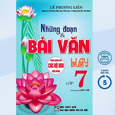 Sách - Những Đoạn Và Bài Văn Hay Lớp 7 - Theo Chương Trình GDPT Mới - Hồng Ân