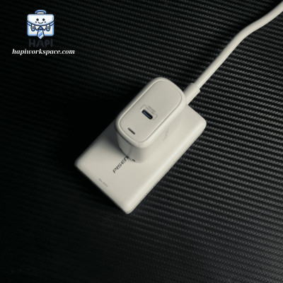 Củ sạc nhanh GaN hàng chính hãng WiWU ARK 45W Type C Wi-U035: Chân gập, chuẩn PD, PPS, sạc nhanh điện thoại, laptop