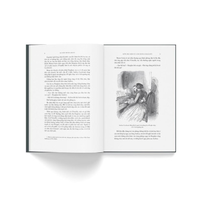 Sách - Bá tước Monte-Cristo, trọn bộ 3 tập, tặng kèm 02 postcards - Đông A