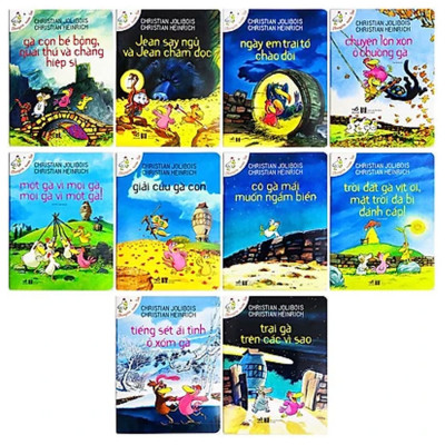 Combo Chuyện Xóm Gà và Bồ Câu Bay Đi Tìm Bà ( Tặng Kèm Sổ Tay)