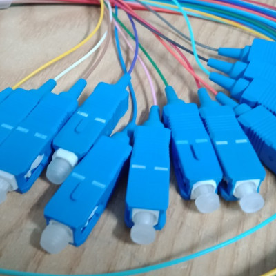 Combo 12 sợi Pigtial SC/UPC Single mode, simplex, Hàng nhập khẩu
