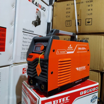 MÁY HÀN QUE BTEC MMA 200F-PRO (CHUYÊN HÀN QUE 3.2, CÓ ĐỒNG HỒ)- HÀNG CHÍNH HÃNG