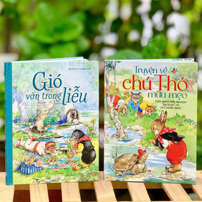 Combo 2 cuốn Gió vờn trong liễu + Truyện về chú thỏ mưu mẹo (Bìa cứng - NXB Kim Đồng)
