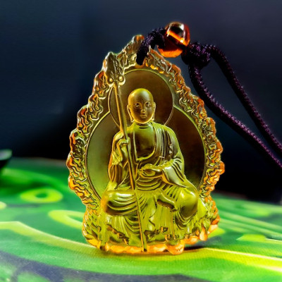 Dây chuyền mặt phật Địa Tạng Vương Bồ Tát D4