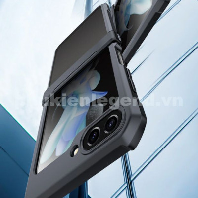 Ốp lưng cho SamSung Galaxy Z Flip 7 , Z Flip 6 ,  Z Flip 5 hiệu XUNDD cao cấp chống sốc mặt lưng trong - Hàng chính hãng