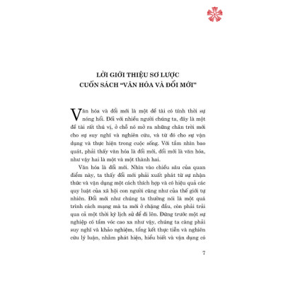 Văn hóa và đổi mới