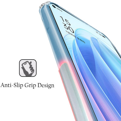 Ốp lưng silicon dẻo cho OPPO Reno7 / Reno7 Pro / Reno7 Z hiệu Ultra Thin trong suốt mỏng 0.6mm độ trong tuyệt đối chống trầy xước - Hàng nhập khẩu