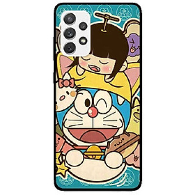 Ốp lưng dành cho Samsung Galaxy A52 5G mẫu Mèo Máy Nháy Mắt