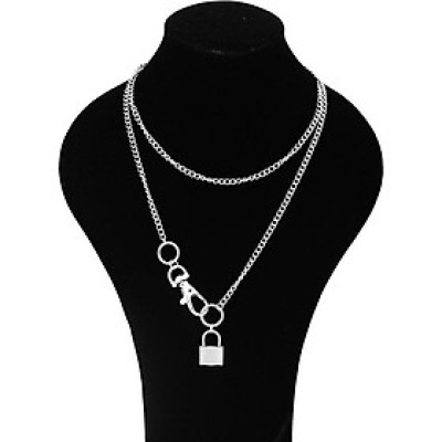 Vòng cổ titan nhiều lớp ổ khoá xu hướng mới