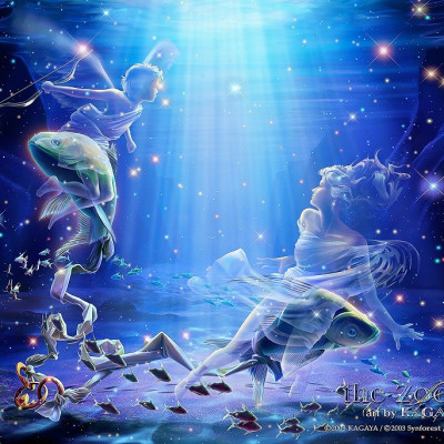 Bộ tranh xếp hình cao cấp 330 mảnh ghép – Song Ngư