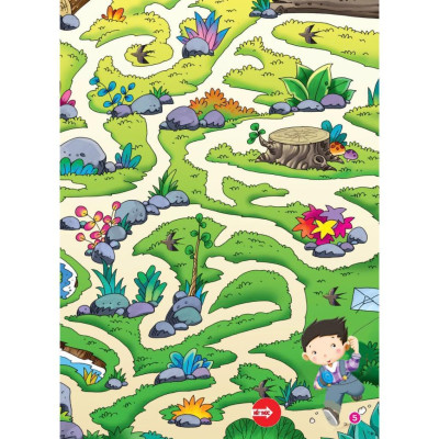 Sách - Trò Chơi Mê Cung - Thử Tài Quan Sát + Gắn Kết Yêu Thương 2 - 8 Tuổi - Minh Thắng