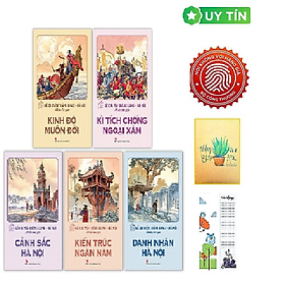 Bộ Sách Kể Chuyện Thăng Long (Tặng Kèm Bookmark CÚ MÈO + SỔ TAY XƯƠNG RỒNG)