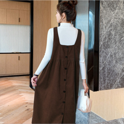 ĐẦM BẦU  VÁY BẦU CÔNG SỞ  YẾM THỜI TRANG SOCOLA MẶC ĐƯƠC 2 MĂT TRƯỚC SAU không kèm áo  thun