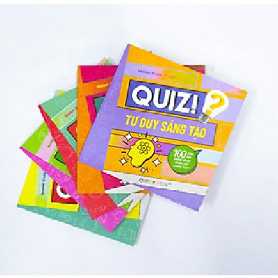 [ Thăng Long Books ] Bộ Sách Tư Duy Sáng Tạo Dành Cho Trẻ : QUIZ!
