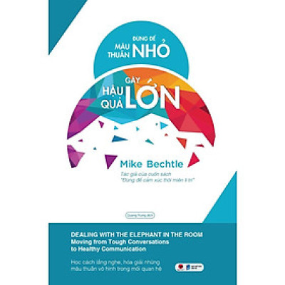 Sách Đừng để mâu thuẫn nhỏ gây hậu quả lớn