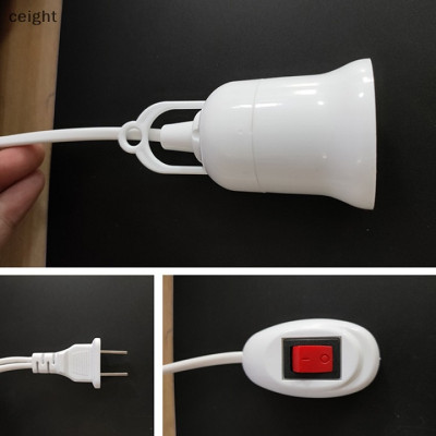 Đuôi Đèn LED Dây Nối Dài 3-4M Có Công Tắc Tiện Dụng, Đui xoáy E27 liền dây có công tắc dài , chuôi đèn kèm dây ngoài trời , gia đình, nhà vườn