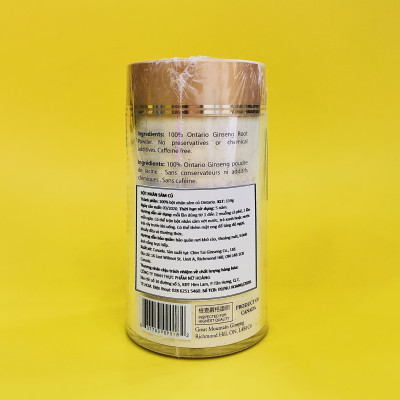 Bột nhân sâm củ Canada Great Mountain 114 gram 