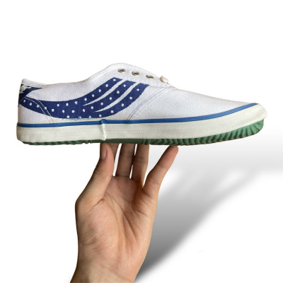 Giày Bata Tàu Đế Đen Cao Su WARRIOR Chính Hãng Chuyên Đá Bóng Sân Cỏ Nhân Tạo Phủi Cao Cấp Siêu Bền Size 38 - 43