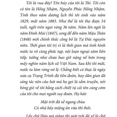 Tự Đức lời trần tình của Hoàng Đế Việt Nam - bản in 2024