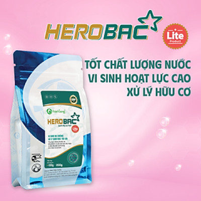 HEROBAC LITE - Vi sinh viên xử lý sinh học tối ưu (viên 25g)